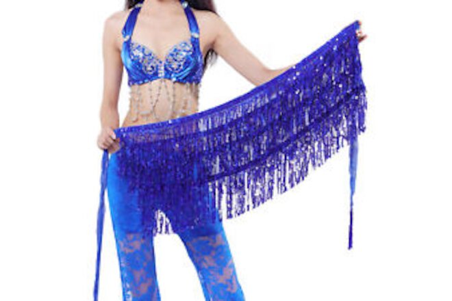 Belly Skirt Comfortable Adding Flair Belly Dance Hip Scarf Dance Accessory