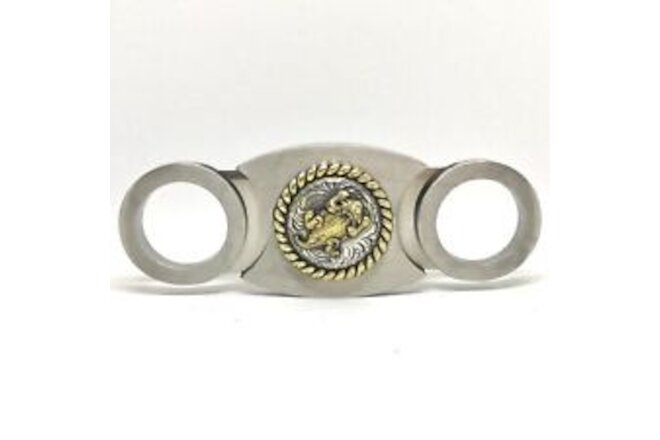 Horned Toad Cigar Cutter – Double Guillotine Blades – in Gift Box