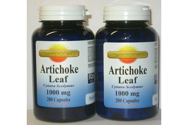 2x Artichoke Leaf  1000mg 400 capsules total