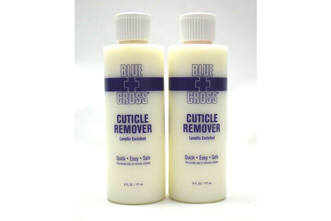 Blue Cross Cuticle Remover 6oz, Pack of Two