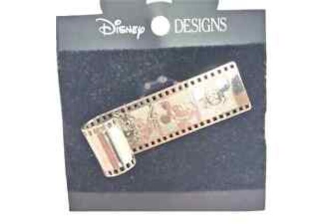 Disney Designs Mickey Mouse Silver Film Strip VTG Brooch NWT