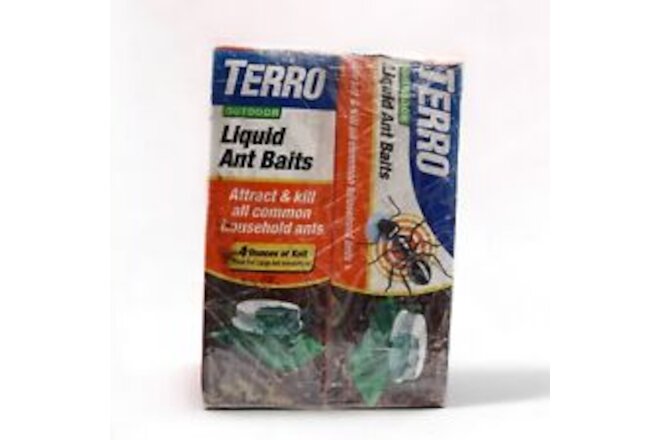 Terro Outdoor Liquid Ant Baits 4 oz Bait Stations 2 Pack