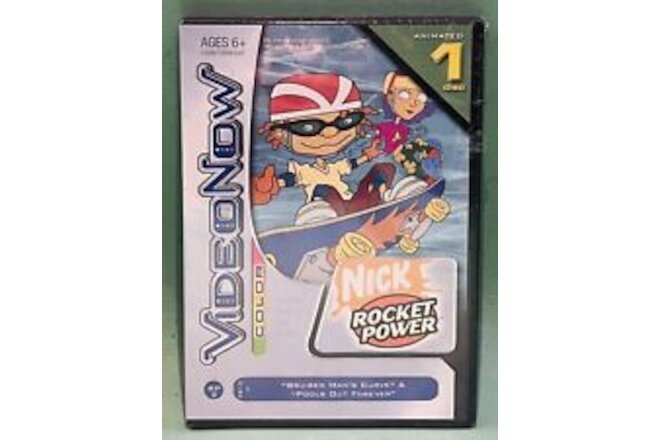 VideoNow Color Nick Rocket Power, Bruised Man's Curve Pools Out, Factory Sealed