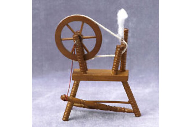 Spinning Wheel Model Retro Realistic Realistic Miniature Spinning Wheel Model
