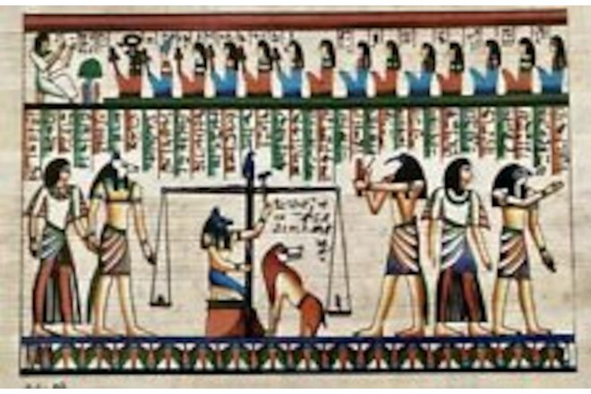 Handmade Egyptian papyrus - Honefer papyrus - 8x12 Inch