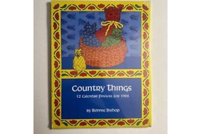 Country Things 12 Calendar Posters For 1988 By Bonnie Bishop Down East Magazine.