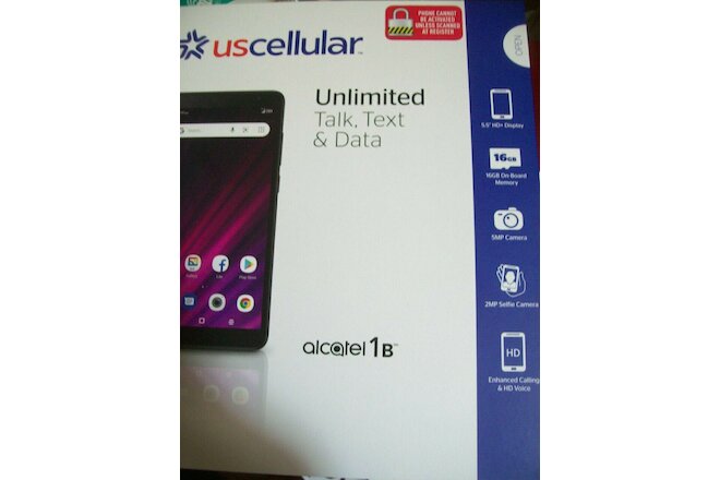 FREE Shipping Lot of 5 US Cellular Alcatel 1B 5.5" 2 cams 16Gb 100%Good GPORPC