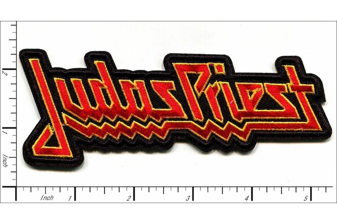 20 Pcs Embroidered Iron on patches Judas  Priest Logo AP025jU
