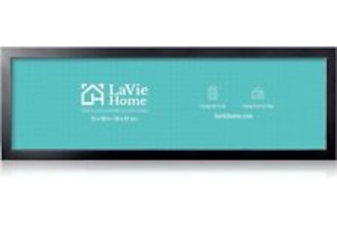 LaVie Home 10x30 Picture Frame Black, Panoramic 10x30, Black