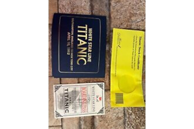 Titanic Artifact Exhibition Memorabilia