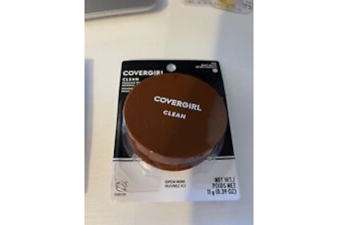 Covergirl Clean Pressed Powder (With Mirror) For Normal Skin, #125 Buff Beige
