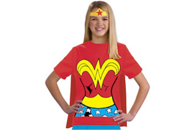 Justice League Child'S Wonder Woman 100% Cotton T-Shirt