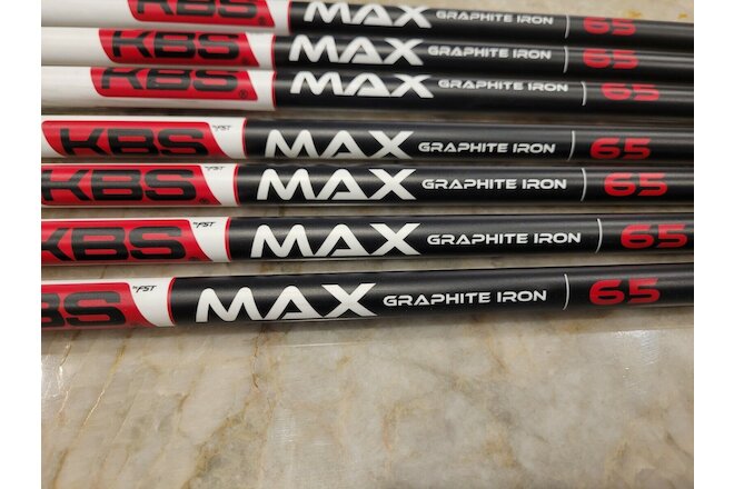 KBS MAX Graphite shafts, R flex
