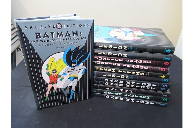 DC Archives, Lot of 12, Hardcover, Great Variety of Titles!