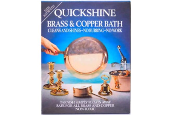 Brass and Copper Clean and Shine Bath, 4 Sachets
