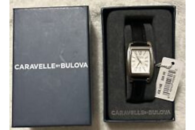 Caravelle by Bulova Women's Classic Leather Watch - 43L148 New