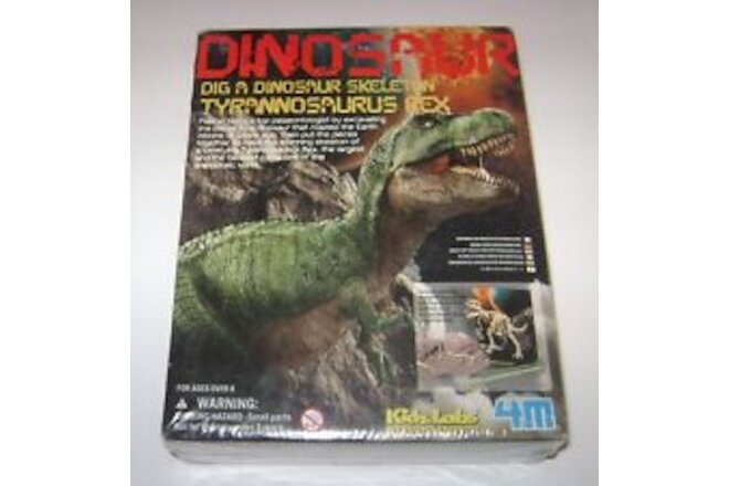 4M Kidzlabs Dig-A-Dinosaur Series I Tyrannosaurus Rex T-Rex #3545 NEW SEALED
