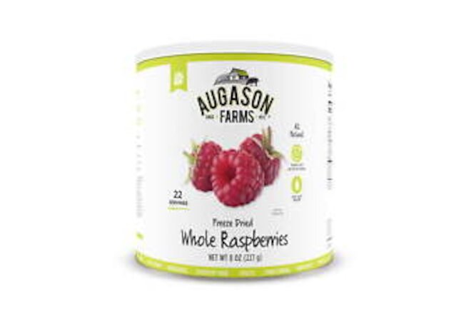 Freeze Dried Whole Raspberries 8 oz No. 10 Can##