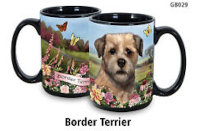 Garden Party Mug -  Border Terrier