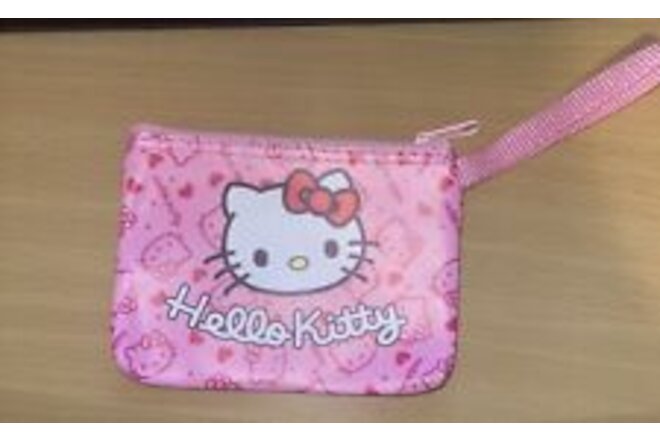 Hello Kitty Handmade-Money-Coin-ID-Credit Card-Purse-Pouch