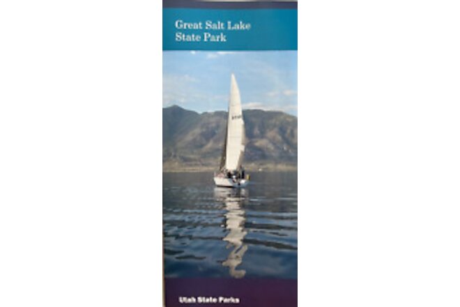 New GREAT SALT LAKE STATE PARK BROCHURE UTAH  Not National Park Service Unigrid