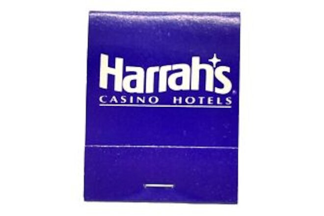 VTG Las Vegas Harrahs Hotel Casino Book Of Matches Nevada Unstruck