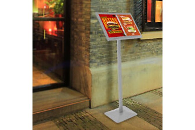 Lectern Stand Floor Poster Stand Foyer Pedestal Sign Holder Brochure Stand