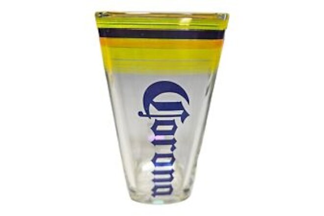 Corona Beer Pint Glass 16 Oz. Mexico Square Mouth Tapered Bar Man Cave BRAND NEW