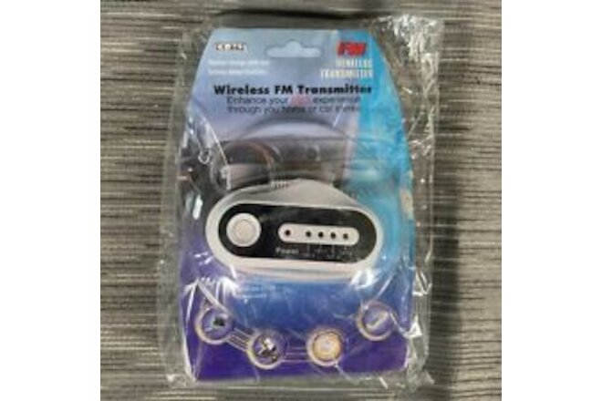 Wireless FM Transmitter CY-862 3.5mm Audio PIN New and Sealed