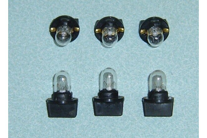 6 BRAND NEW PACHISLO SLOT MACHINE COMMON LIGHT BULBS WITH BASES - # 400 24 VOLT