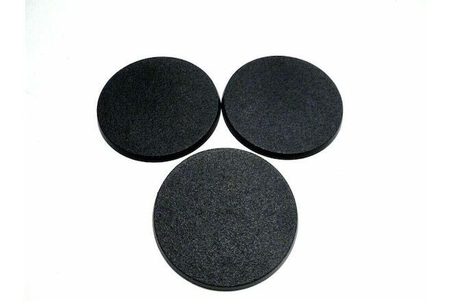 Lot Of 3 60mm Round Bases Official Citadel Games Workshop Warhammer 40k & AoS