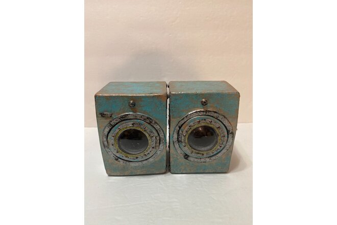 Miniature SteamPunk Dollhouse Washer and Dryer 1/6” scale