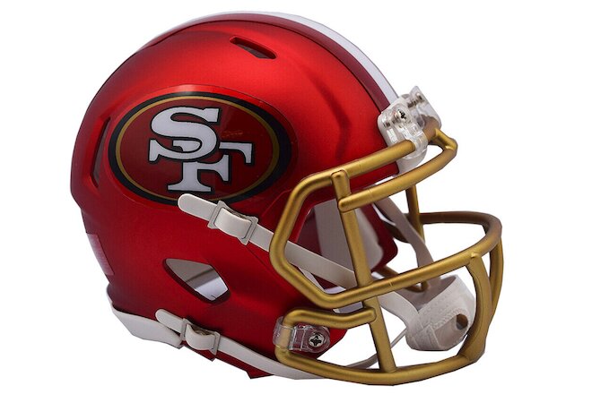 2-PACK  NFL TEAM LOGO  STICKER  NFL FOOTBALL SAN FRANCISCO 49 ERS 4in.
