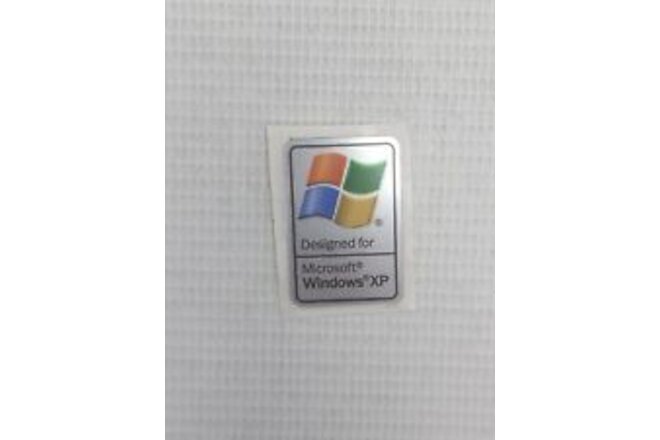 original unused new  computer Sticker Microsoft Windows XP classic