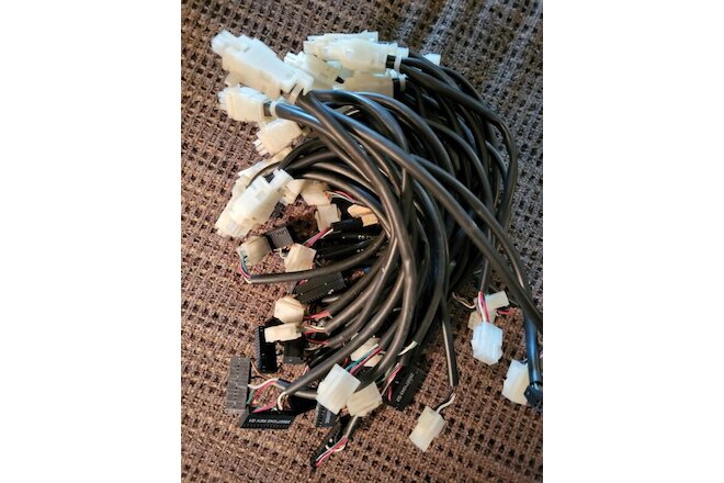 MEI 24 volt validator harness cable lot of (20) used