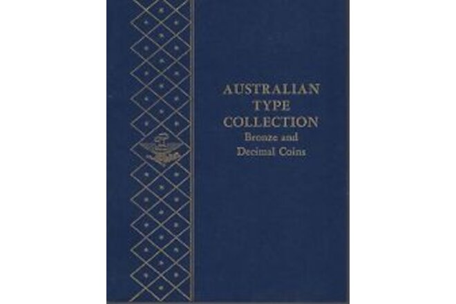 Australian Bronze & Decimal Coins Type Collection Whitman Albums LOT NOS