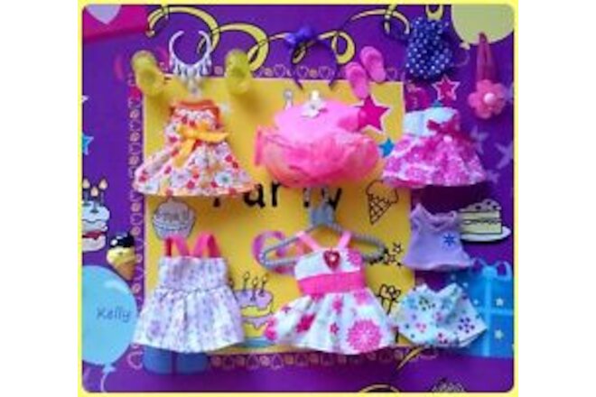 🌴🌴🌴Barbie Kelly doll clothes fashion, accessories plus shoes 🌙🌙🌙