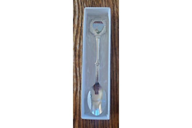 Vintage Japan Nickel Silver Souvenir Miniature Spoon 4.75" Length