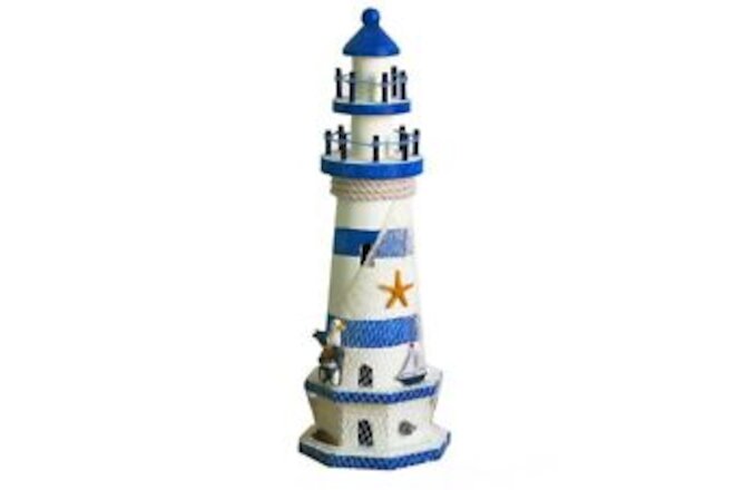 Wooden Lighthouse, Wooden Handmade and Crafted Wooden Lighthouse Decoration, ...