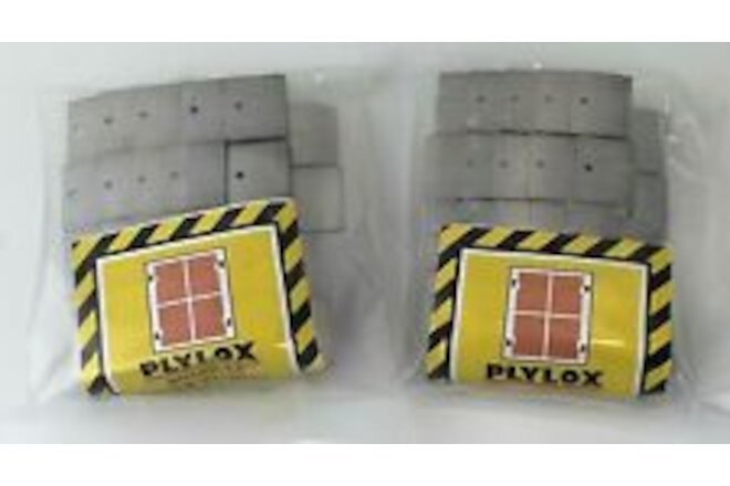 PLYLOX Hurricane Window Clips For 1/2" Plywood 20 Pack Stainless Steel Lot of 2