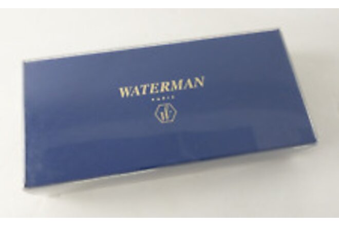 Waterman ICI ET LA Blue Fountain Pen FINE Nib With Ink Cartridge NEW! France