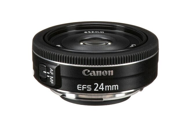 (Open Box) Canon 24mm f/2.8 STM Prime Pancake Wide Angle EF-S Lens