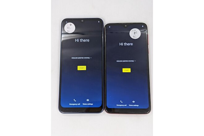 Lot of 2 Assorted Motorola Smartphone's Unlocked Check IMEI GLC JS-523