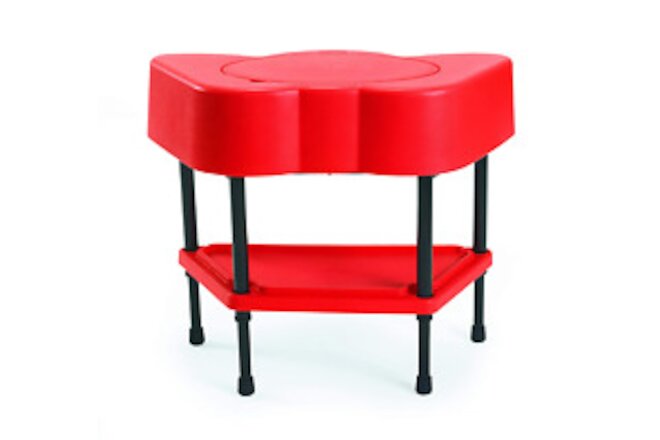 AFB5100PR  Toddler Sensory Table with Lid, Adjustable Height Sand & Water Indoor
