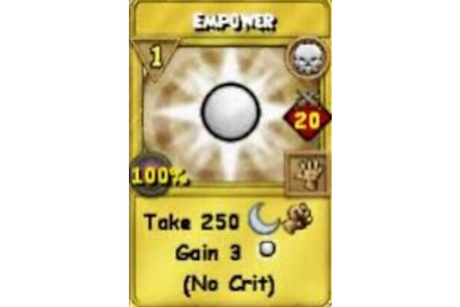 999 Empower Treasure Cards Wizard101