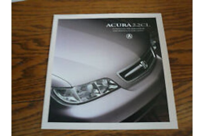 1997 Acura 2.2CL Sales Brochure Request with Post Card
