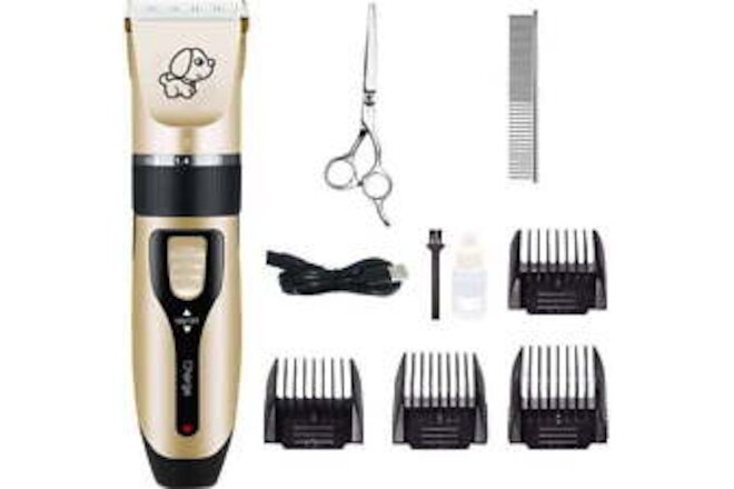 Dog Shaver Clippers Low noise Rechargeable Cordless Electric Quiet Hair Clippers
