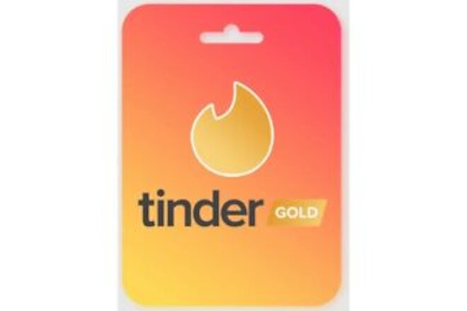 TINDER GOLD 12 MONTH SUBSCRIPTION (GLOBAL)