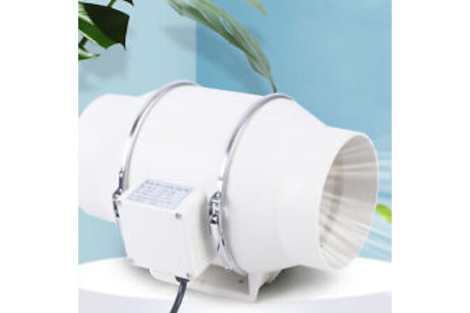 6" Inline Duct Fan 75W 540 CFM Ventilation Exhaust Blower Fans for Ducting New