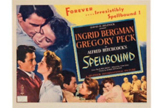 Gregory Peck Spellbound Lobby Poster Print 8 x 10 Reproduction